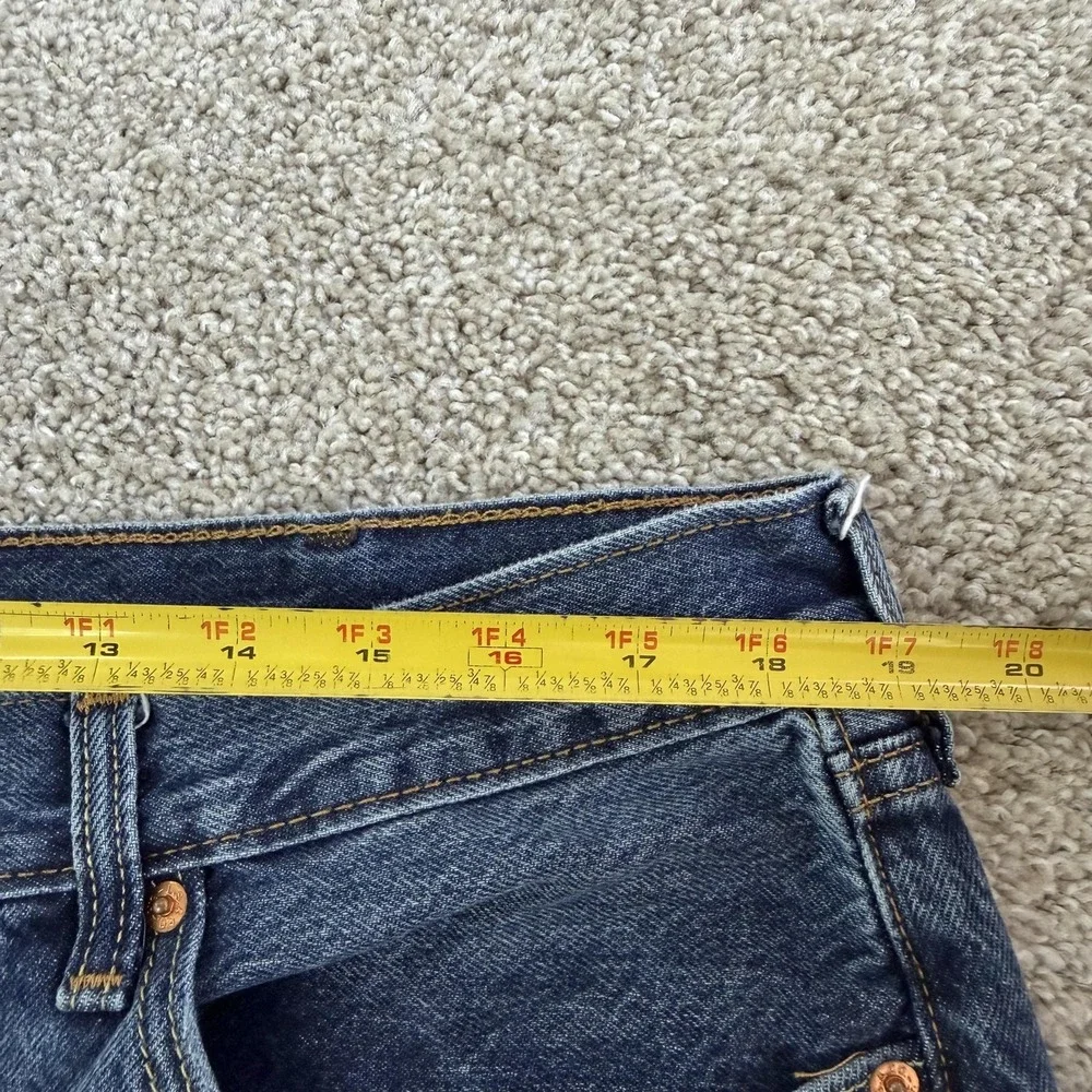 Levis 565 Jeans Mens 38x30 Medium Wash Blue Denim Relaxed Straight Casual Pants
